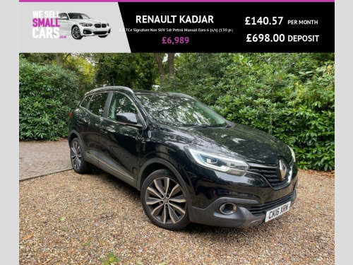 Renault Kadjar  1.2 TCe Signature Nav SUV 5dr Petrol Manual Euro 6