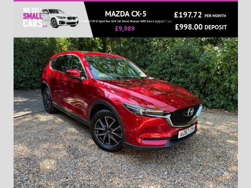 Mazda CX-5  2.2 SKYACTIV-D Sport Nav SUV 5dr Diesel Manual 4WD