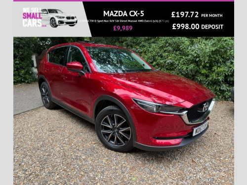 Mazda CX-5  2.2 SKYACTIV-D Sport Nav SUV 5dr Diesel Manual 4WD