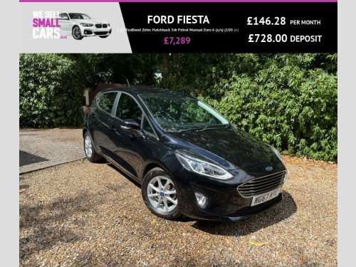 Ford Fiesta  1.0T EcoBoost Zetec Hatchback 5dr Petrol Manual Eu