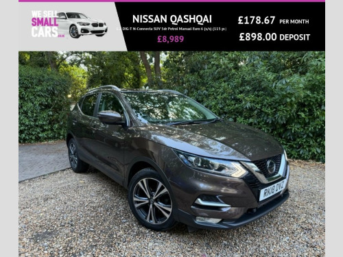 Nissan Qashqai  1.2 DIG-T N-Connecta SUV 5dr Petrol Manual Euro 6 