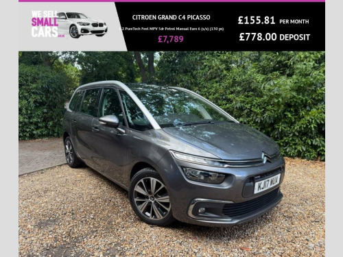 Citroen Grand C4 Picasso  1.2 PureTech Feel MPV 5dr Petrol Manual Euro 6 (s/