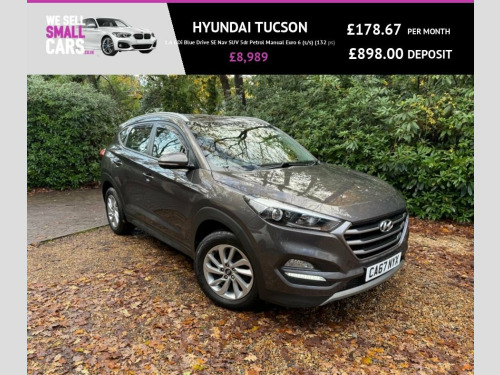 Hyundai Tucson  1.6 GDi Blue Drive SE Nav SUV 5dr Petrol Manual Eu 