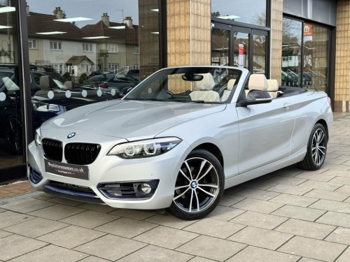 BMW 2 Series  1.5 218i GPF Sport Convertible 2dr Petrol Auto Eur