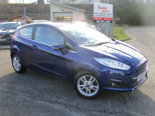 Ford Fiesta  1.2 ZETEC 3d 81 BHP H/P FROM £175 PER MONTH