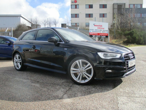 Audi A3  1.4 TFSI S LINE 3d 124 BHP LADY OWNER, 2 OWNERS, A