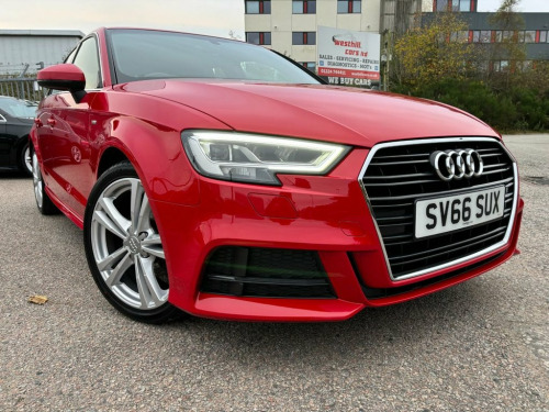 Audi A3  1.4 TFSI CoD S line Sportback 5dr Petrol Manual Eu