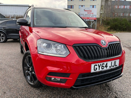 Skoda Yeti  2.0 TDI Monte Carlo SUV 5dr Diesel DSG 4WD Euro 5 