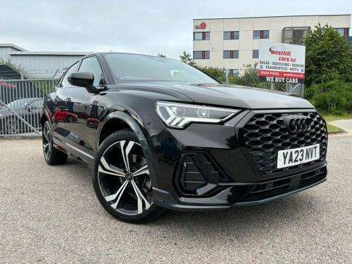 Audi Q3  2.0 SPORTBACK TDI S LINE BLACK EDITION 5d 148 BHP 