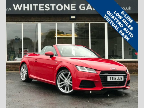 Audi TT  2.0 TFSI S line Roadster 2dr Petrol S Tronic quatt