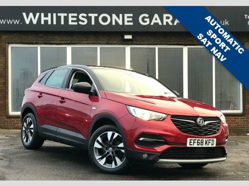 Vauxhall Grandland X  1.2 Turbo GPF Sport Nav SUV 5dr Petrol Auto Euro 6