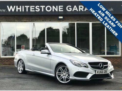 Mercedes-Benz E-Class  2.1 E220d AMG Line Edition Cabriolet 2dr Diesel G-