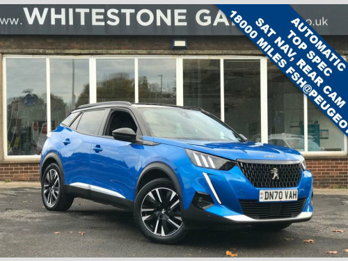 Peugeot 2008 Crossover  1.2 PureTech GT Line SUV 5dr Petrol EAT Euro 6 (s/