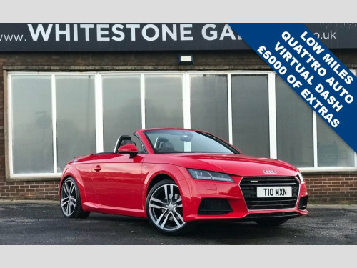 Audi TT  2.0 TFSI S line Roadster 2dr Petrol S Tronic quatt 
