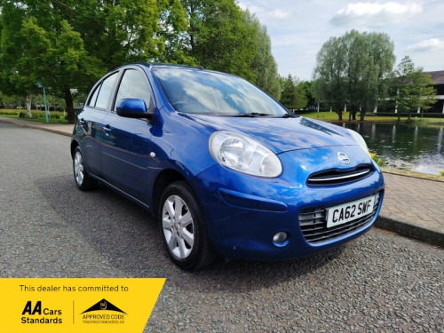 Nissan Micra  1.2 12V Acenta Hatchback 5dr Petrol CVT Euro 5 (80 ps)