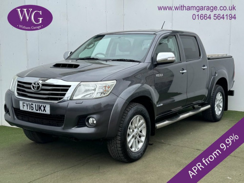 Toyota Hi-Lux  3.0 D-4D Invincible Pickup Double Cab 4dr Diesel A