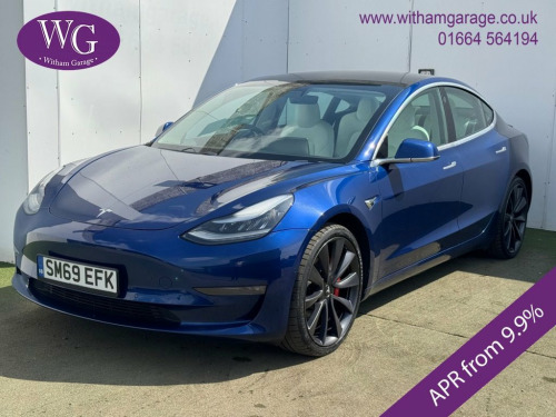 Tesla MODEL 3 PERFORMANCE  (Dual Motor) Performance Saloon 4dr Electric Auto 