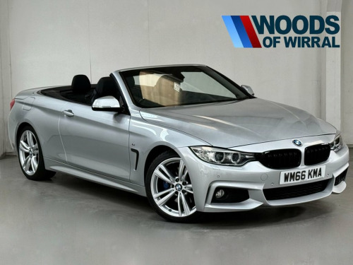 BMW 4 Series  2.0 420i M Sport Convertible 2dr Petrol Auto Euro 