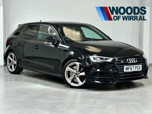 Audi S3  2.0 TFSI Black Edition Sportback 5dr Petrol S Tron