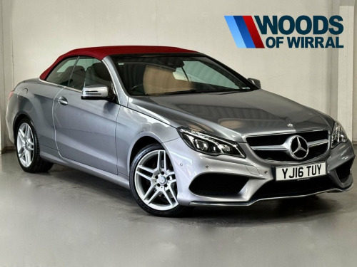 Mercedes-Benz E-Class E200 2.0 E200 AMG Line Cabriolet 2dr Petrol G-Tronic+ E