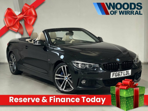 BMW 4 Series  2.0 430i M Sport Convertible 2dr Petrol Auto Euro  