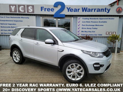 Land Rover Discovery Sport  2.0 TD4 HSE 5d 180 BHP FSH. X4 GENERAL GRABBER AT3