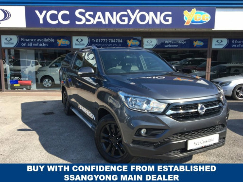 Ssangyong Musso  2.2 SARACEN 179 BHP ON SITE NOW HAS CANOPY BACK
