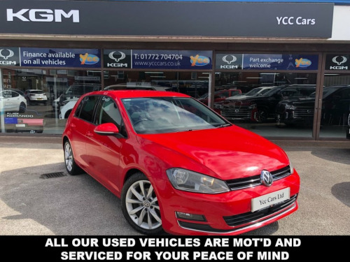 Volkswagen Golf  1.4 GT TSI ACT BLUEMOTION TECHNOLOGY 5d 148 BHP &p