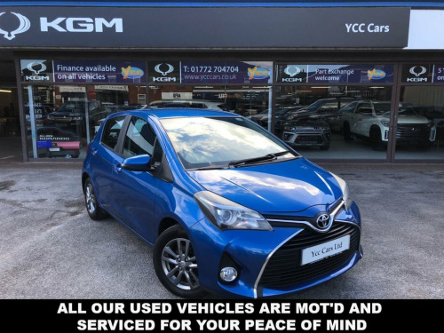 Toyota Yaris  1.3 VVT-I ICON 5d 99 BHP RESERVE AND APPLY FOR FIN