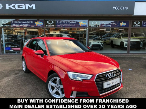 Audi A3  1.0 TFSI Sport Sportback 5dr Petrol Manual Euro 6 