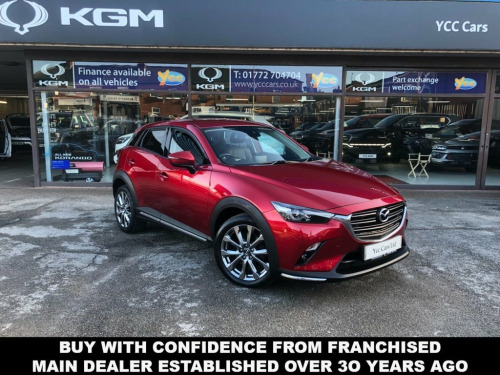 Mazda CX-3  2.0 SKYACTIV-G Sport Nav+ SUV 5dr Petrol Manual Eu