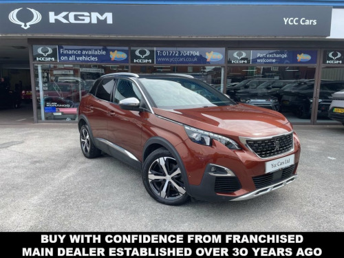 Peugeot 3008 Crossover  2.0 BlueHDi GT SUV 5dr Diesel EAT Euro 6 (s/s) (18