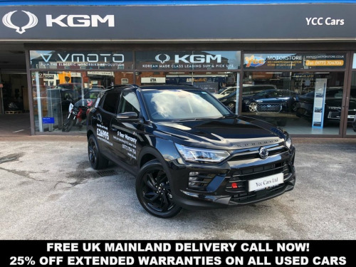 Ssangyong Korando  K35 KORNADO K35 PRE REG SAVE £ 5YR WARR