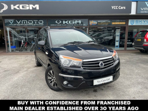 Ssangyong Turismo  2.2D ELX MPV 5dr Diesel T-Tronic 4WD Selectable Eu