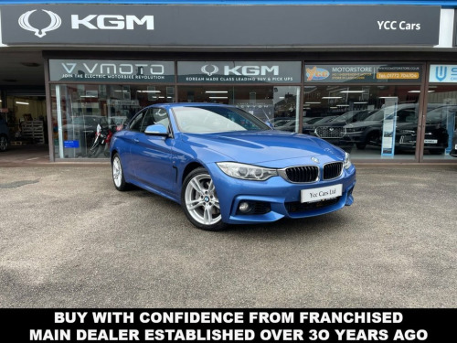 BMW 4 Series  3.0 435d M Sport Convertible 2dr Diesel Auto xDriv 