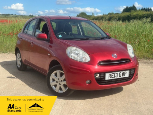 Nissan Micra  1.2 12V Acenta Hatchback 5dr Petrol Manual Euro 5 (80 ps)