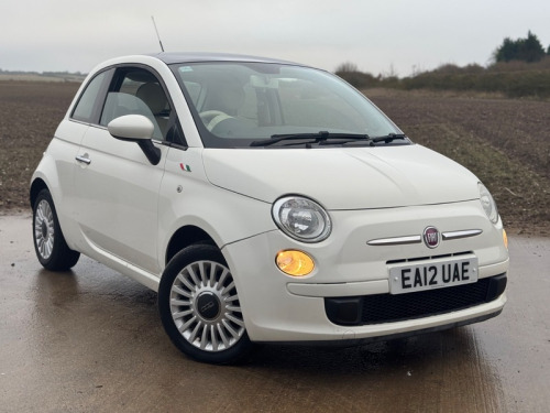 Fiat 500  1.2 Lounge Hatchback 3dr Petrol Manual Euro 5 (s/s) (69 bhp)