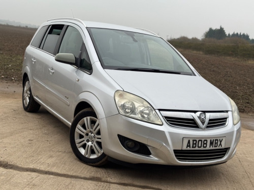 Vauxhall Zafira  1.8 16V Design MPV 5dr Petrol Manual Euro 4 (140 bhp)