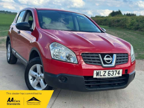 Nissan Qashqai  1.6 Visia Hatchback 5dr Petrol Manual 2WD (159 g/km, 113 bhp)
