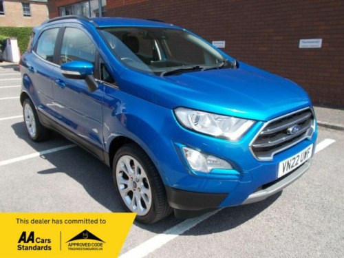 Ford EcoSport  Titanium 5 Door 1.0L Ford EcoBoost 125PS FWD 6 Speed Manual