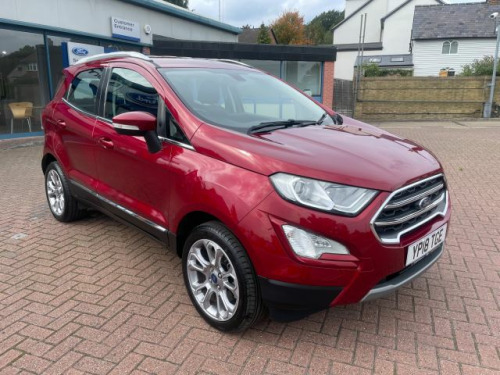 Ford EcoSport  1.0T EcoBoost Titanium SUV 5dr Petrol Manual Euro 6 (s/s) (125 ps)
