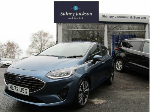 Ford Fiesta  Titanium X 5 door 1.0L EcoBoost 125PS mHEV FWD 7-Speed PowerShift