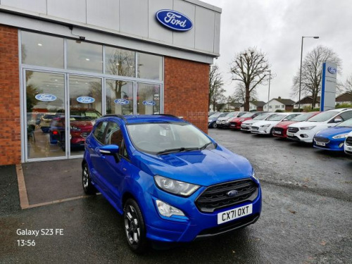 Ford EcoSport  ST-Line 5 Door 1.0L EcoBoost 125PS FWD 6 Speed Manual