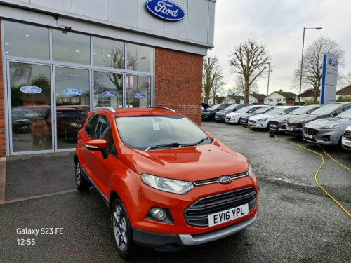 Ford EcoSport  1.0T EcoBoost Titanium SUV 5dr Petrol Manual 2WD Euro 5 (s/s) (125 ps)