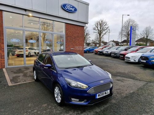 Ford Focus  1.0T EcoBoost Titanium Hatchback 5dr Petrol Manual Euro 6 (s/s) (125 ps)