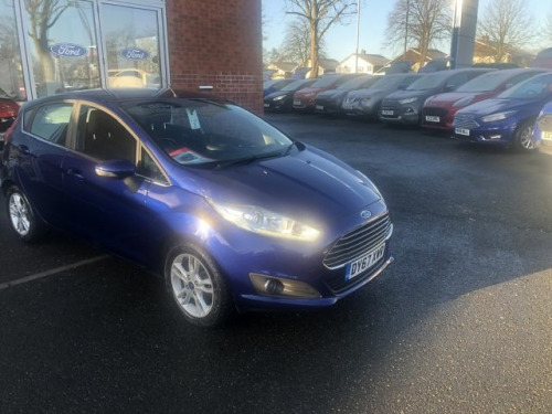 Ford Fiesta  1.0T EcoBoost Zetec Hatchback 5dr Petrol Powershift Automatic Euro 6 (100 p