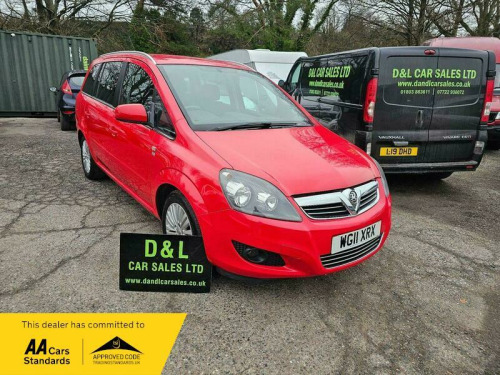 Vauxhall Zafira  1.6 16V Excite Euro 5 5dr