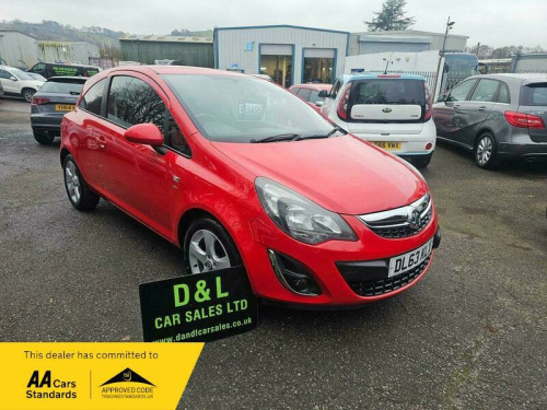 Vauxhall Corsa  1.2i ecoFLEX 16V SXi Euro 5 (s/s) 3dr (A/C)