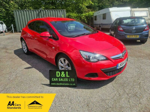 Vauxhall Astra GTC  1.4T 16V Sport Euro 5 (s/s) 3dr