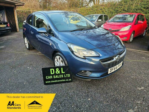 Vauxhall Corsa  1.4i ecoFLEX Excite Euro 6 3dr (a/c)